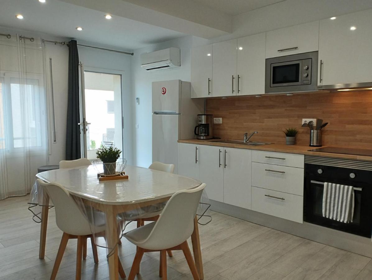 Apartamento Rodhes Playa 2-A5 Rosas Exteriör bild